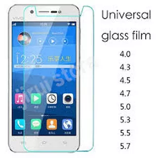 TAZIO Screen Guard UNIVERSAL 4.5 INCH Antigores Tempered Glass Kaca Bening