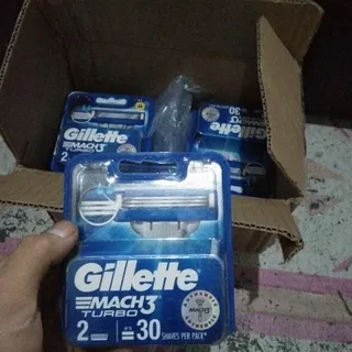 Gillette Mach 3 Turbo Refill 2 Pcs Terlaris