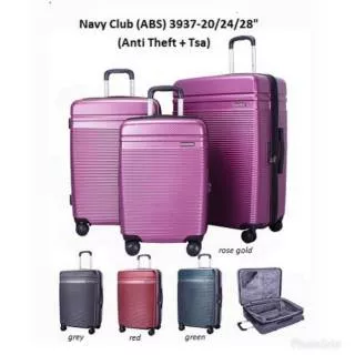 Koper navy club 3937 20 inch cabin / koper navy club 3937 24 inch bagasi / navyclub 3937 28 inch