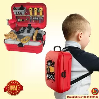 Mainan Anak Laki Laki Mainan Edukasi  Mainan Perkakas Bengkel Tool Set D43