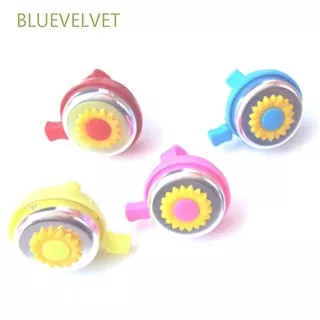 BLUEVELVET Bicycle Accessories Children Bicycle Bell Multi-color Girls Cycling Ring Bicycle Bell Ring Bicycle Call Bicycle Parts Mountain Bike Bike Horn Scooter Bell Ring Flower Design Cycling Ring Alarm/Multicolor