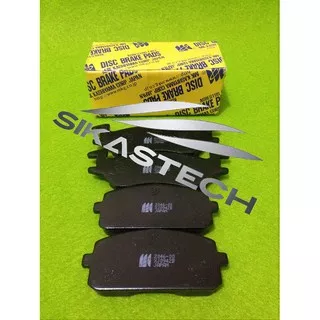 FRONT DISC BRAKE PADS / KAMPAS REM CAKRAM DEPAN TOYOTA STARLET EP70/71 KOTAK MK KASHIYAMA