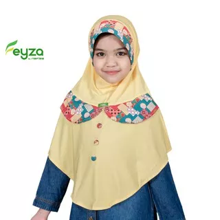 Feyza Haruni - Hijab Instan Anak Jilbab Bergo Kombinasi Usia 7-9 Th