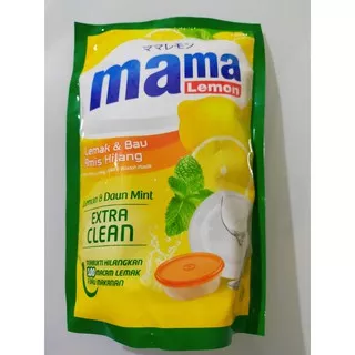 Mama Lemon Extra Clean Lemon & Daun Mint 780ml