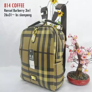 TAS RANSEL BURBERRY PREMIUM MURAH TAS IMPORT MURAH GROSIR TAS