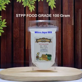 STPP Thailand 100 Gram / STPP Food Grade / Pengenyal Bakso Mie / Perenyah Kerupuk HALAL