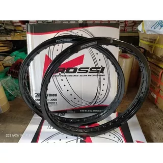 velg ring 17 uk 160/160 hitam glossy/mengkilap