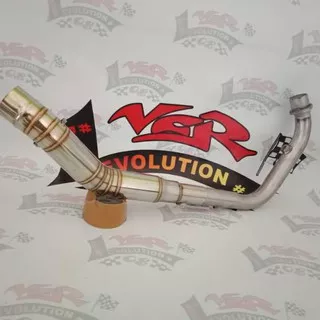 Pipa Leher knalpot racing honda sonic 150 r supra gtr new cb 150r cbr 150 r facelift semi stainless