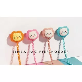 Simba Pacifier Holder Chain / Simba Tali Pengait Rantai Gantungan Empeng Atau Mainan