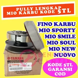 Pully mio lama /smile /soul/ sporty /mio new nuovo fino 5TL Puly pully pulley sliding set paket assy