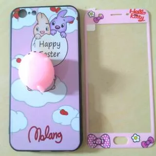 Case 360 + squishy + tempered glass oppo a39 / a57