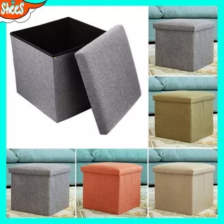 2 IN 1 Box Penyimpanan Serbaguna Model Sofa Minimalis Storage Box Organizer Tempat Kotak Penyimpanan