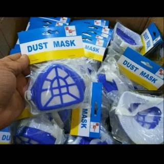 Masker debu model corong masker asap dust respirator mask pelindung hidung dari debu perkakas tools