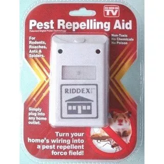 Riddex Plus Pengusir Tikus Kecoa Nyamuk Ultrasonic Pest Repelling Aid