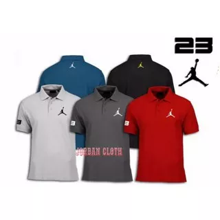 Polo shirt - Tshirt - Kaos Kerah Air Jordan 23 Most Populer