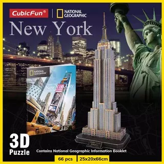CUBICFUN City Traveler New York City Empire State Building DS0977h  - 3D Puzzle