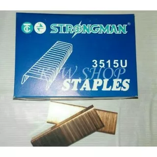 Isi Staples STRONGMAN 3515U 15mm Isi Satples 3515 U STRONGMAN Stapler Staple 15 mm