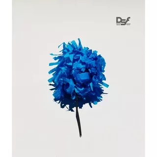 Suyok Bunga Kertas Krep - Bunga Suyok Warna Biru Muda Perangkai Bunga Papan 500g