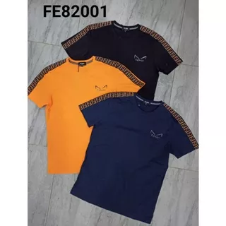 Kaos T-shirt pria Fendi import quality premium /kaos lelaki/baju pria