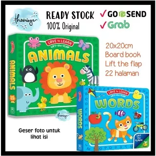 Love to Learn Lift the Flap Board Book Animal First Words Flaps