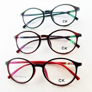 Paket Hemat Kacamata CK - Calvin Klein ZF7071 Frame + Lensa Minus, Plus