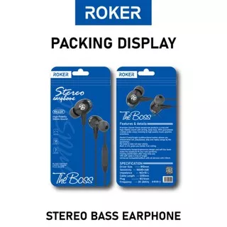 Earphones Roker RK-60K The Boss / Headset Roker Extra Bass