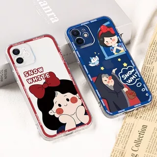 Case Transparan Tahan Gores Motif Grimm `s Fairy Tales Untuk Iphone 13 12 Pro Max Mini 7 Plus 8 Plus Se 2020 T025