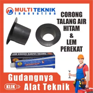 Corong Talang Air Karet Hitam Corong Talang Air Plastik Anti Bocor Bocoran Talang Air Rumah MT69
