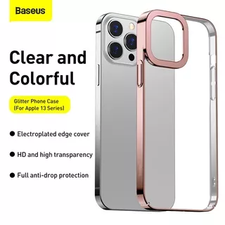 Baseus Glitter Phone Case For iP 13 Pro inch 2021 Pink