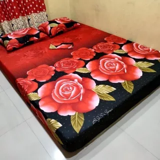 sprei homemade motif big rose