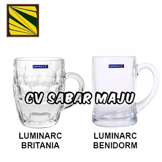 Gelas Minum Luminarc Britania G2558/1576/15706 MUG dan Benidorm 15710/G2616/H2894