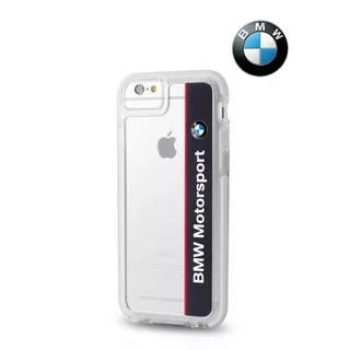 BMW - Motorsport Shockproof - Case / Casing iPhone 6 Plus & 6S Plus - Stripe Blue