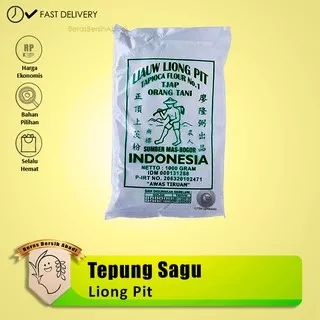 Tepung Sagu Liong Pit/ Cap Pak Tani /Bumi Kencana 1kg