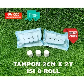 COD/ KASA TAMPON 2CM X 2Y KASA STERIL HYDROPHILE