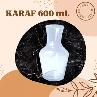 Gelas Karaf 600 mL / Vase Jug / Gelas Karaf / Milk Jug / Gelas Vas