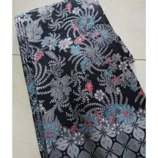 Rm kain batik printing murah kain bahan baju kebaya kutubaru batik kain batik abu abu