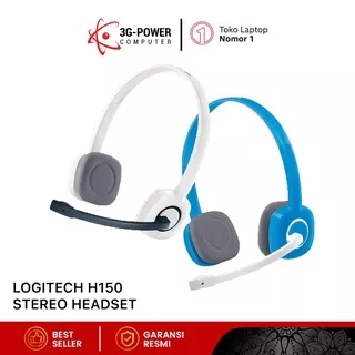 Logitech H150 Stereo Headset Handsfree Headphone With Microphone Original Garansi Resmi