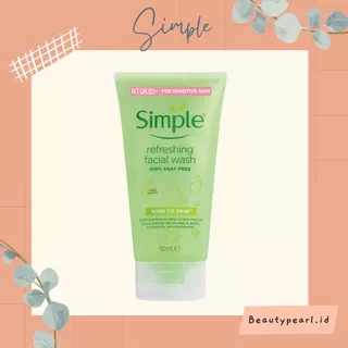 [NEW] SIMPLE Refreshing Facial Wash 150 ml ( NEW PACKAGING)