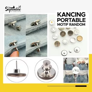 Kancing Celana Jeans Kancing Celana Portable Kancing Ajaib Kancing Lepas Pasang Kancing Adjustable