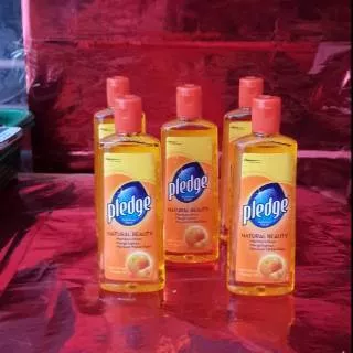 Pledge lemon / orange Furniture Polish Atau Perawatan Mebel Kayu