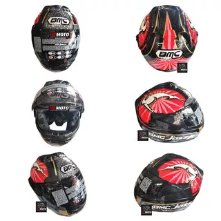 Helm BMC JAZZ FULL FACE BMCJAZZ01FFBR / Helm BMC / Helm SNI / Helm Baru / Full Face / Helm Dewasa