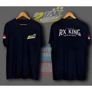 Kaos Motor Yamaha RX KING 2 Stroke - Baju 2Stroke KING OF ROAD 2 tak indonesia non club 2tak/kaos pria/kaos distro/kaos RXking