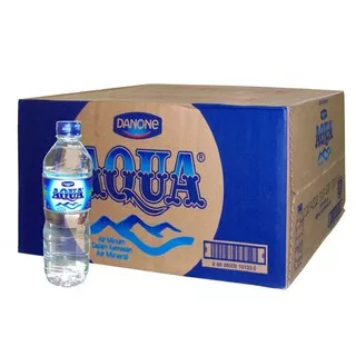 Aqua Botol 600 Ml Isi 24 Botol