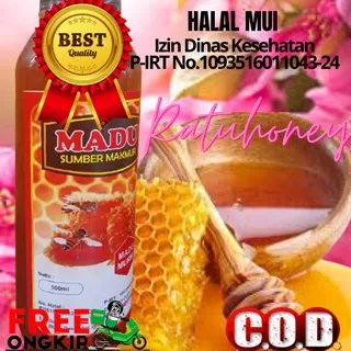 IZIN DINKES Madu Asli Murni 500gr Honey Bee Pollens Propolis Kesehatan Suplemen Perawatan Kecantikan Madu Hutan Suplemen Kesehatan Pria Ibu Anak Suplemen Makanan Suplemen Kulit Royal Jelly Madu Super Minuman Kesehatan Suplemen Herbal Madu Original Alami