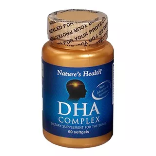 NATURE'S HEALTH DHA COMPLEX 60'S - kesehatan otak