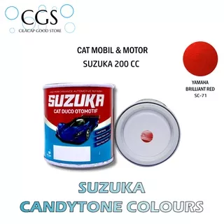 Cat Suzuka CANDYTONE MERAH SC71 200cc - cat candy red - cat motor merah candy - cat merah candy - cat merah candytone - suzuka sc71 - suzuka sc 71 - cat candy red sc71 - cat candy merah suzuka