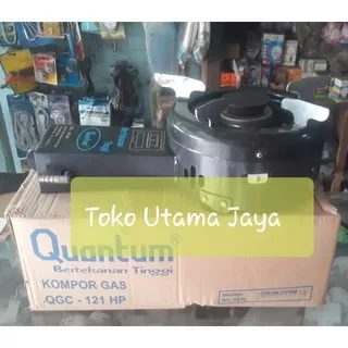 Kompor Quantum Tekanan Tinggi Qgc 121 hp / Kompor Quantum High Pressure Qgc 121hp / Kompor Semawar Quantum / Kompor Quantum Tekanan Tinggi / Kompor Gas Quantum Qgc-121hp / Kompor Jos Quantum / Kompor Gas 1 Tungku / Kompor 1 Tungku Quantum / Kompor Dagang