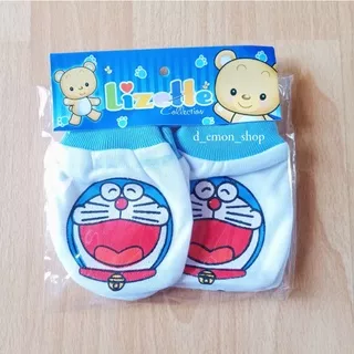 Sarung Tangan & sarung Kaki Bayi Doraemon / Kaos kaki bayi