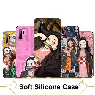 Silicone phone Case Huawei Mate 20 10 Lite Pro Y5P Y6P Y7A Y8P Y9A Casing 103R Nezuko Demon Slayer Soft protective shell