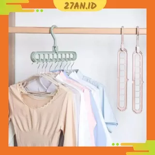Magic Hanger Gantungan Baju H258 Organizer 9 in 1 As Seen on TV Serbaguna Multifungsi Jemuran Laundry